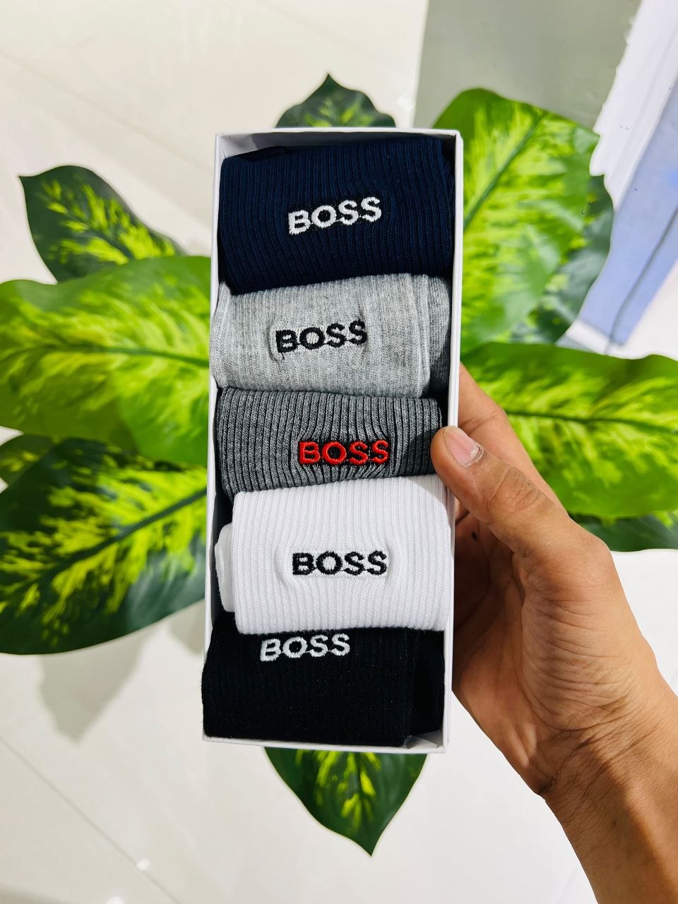 Boss Socks Box