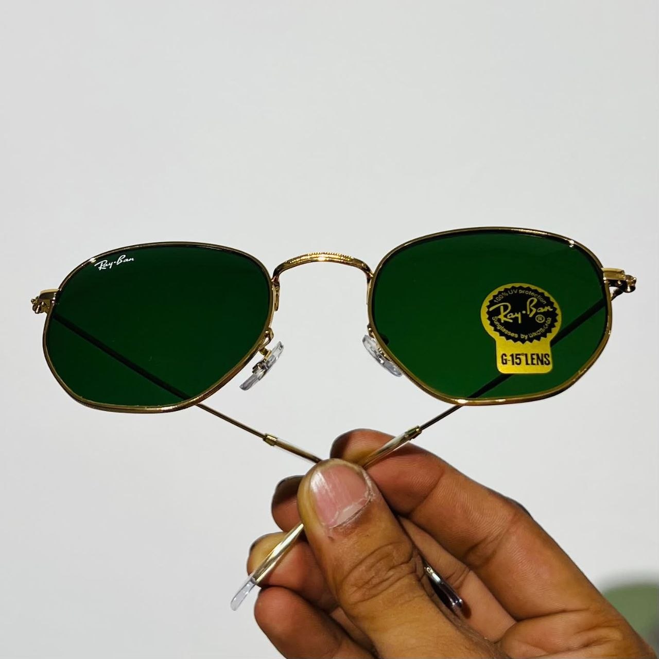 Rayban G-15 Green Metal fram shades