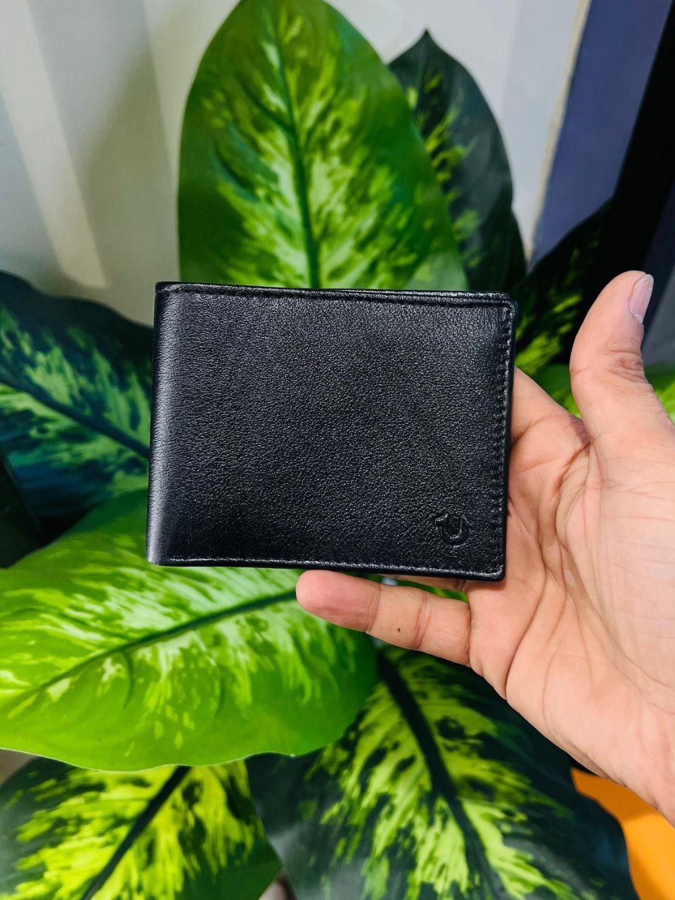 True Religion Black Wallet