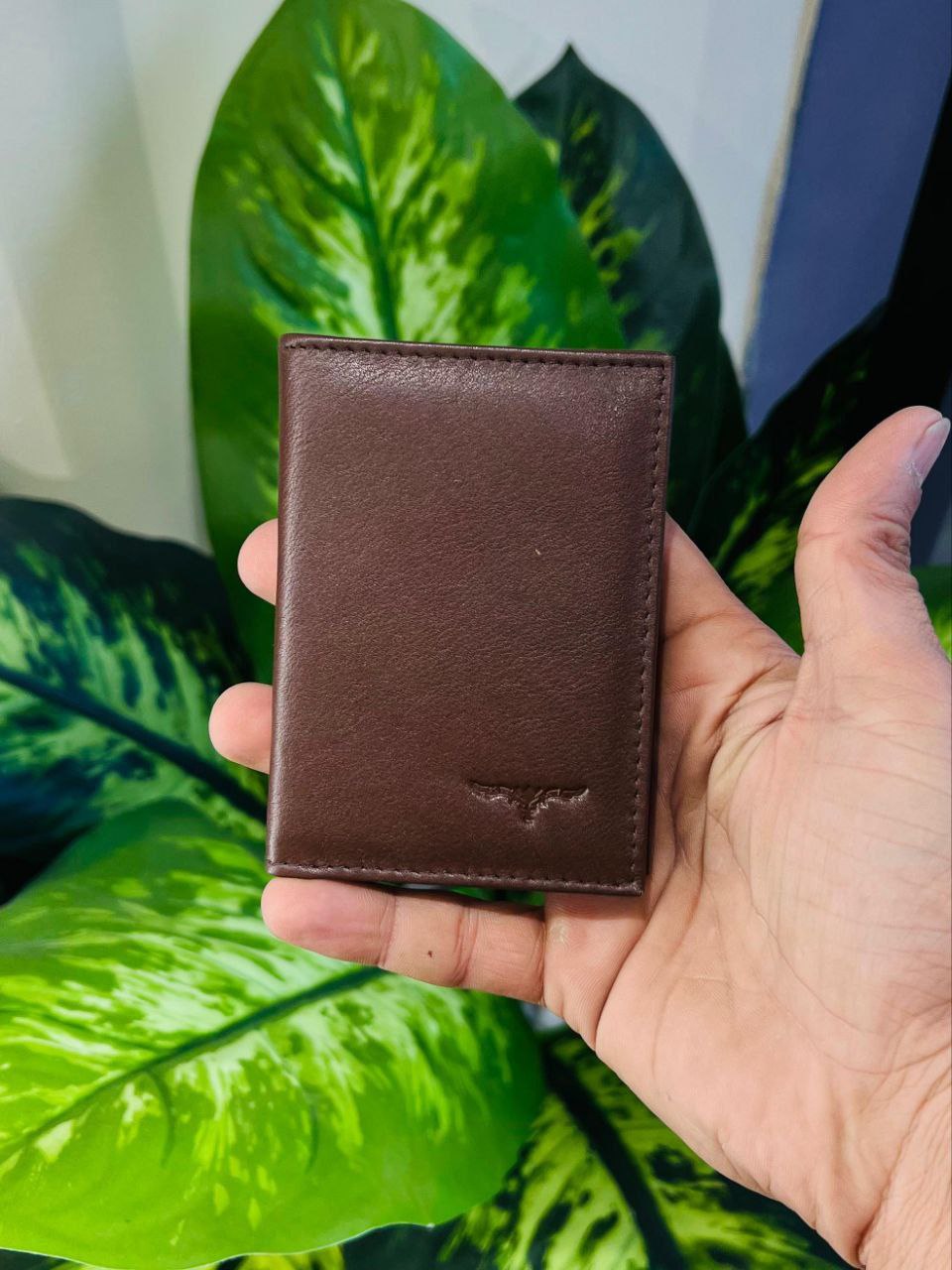Fugly Brown Zipper Wallet
