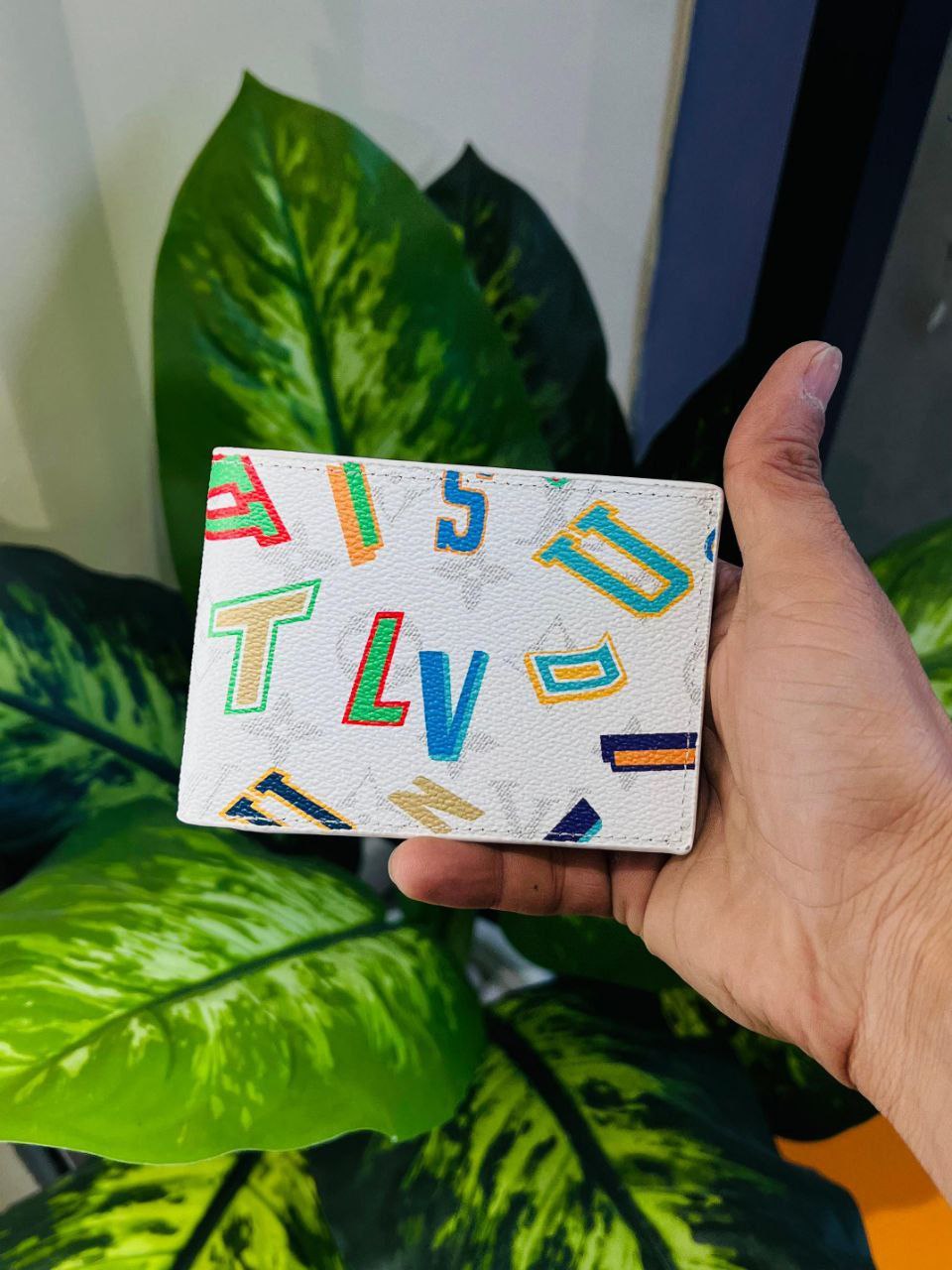 Louis Vuitton White Wallet
