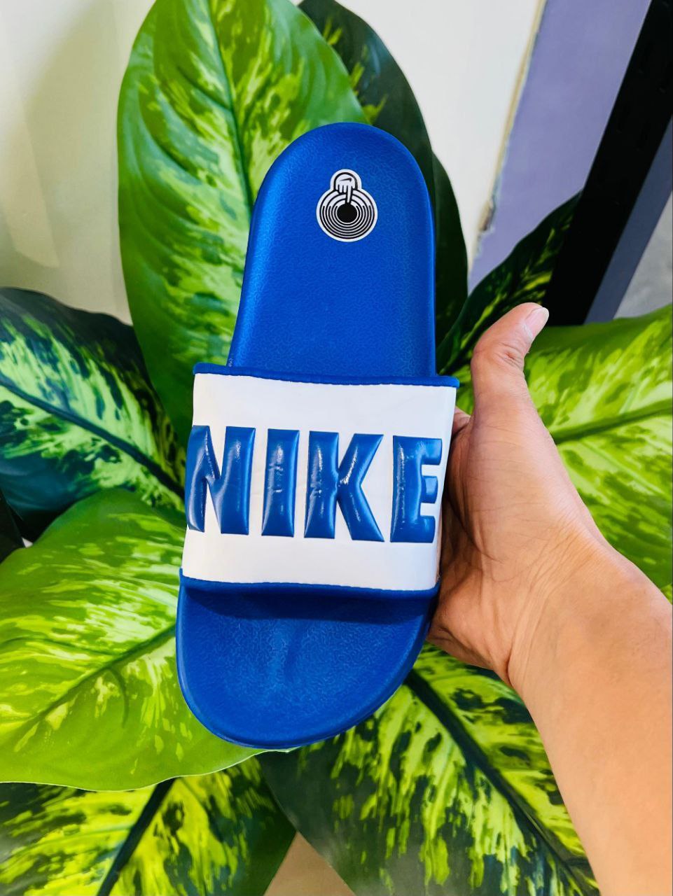 Nike Blue Daily Use Slides Slippers