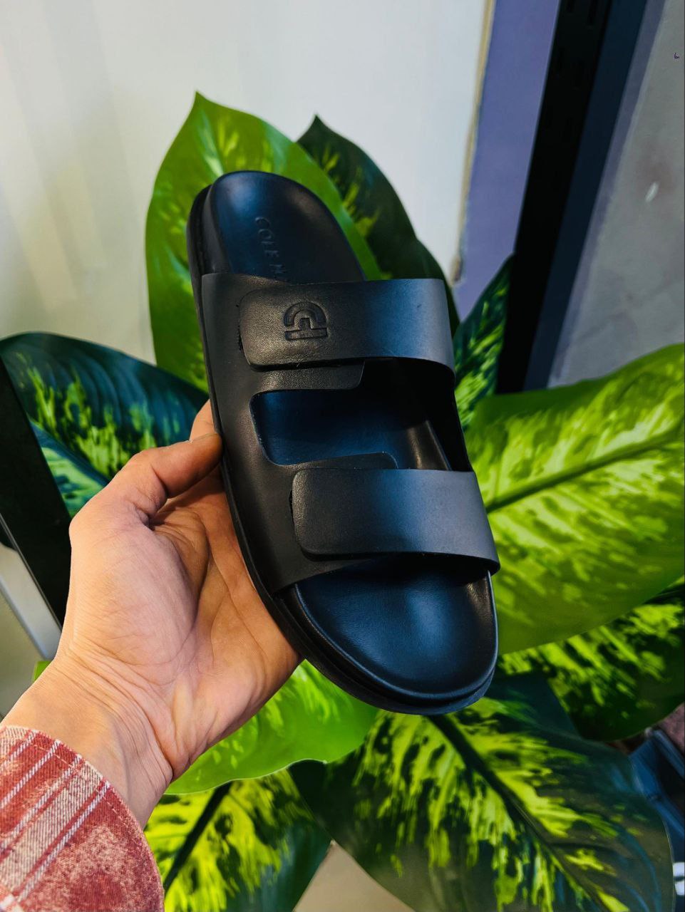 CI Black Daily Use Sandal Slippers