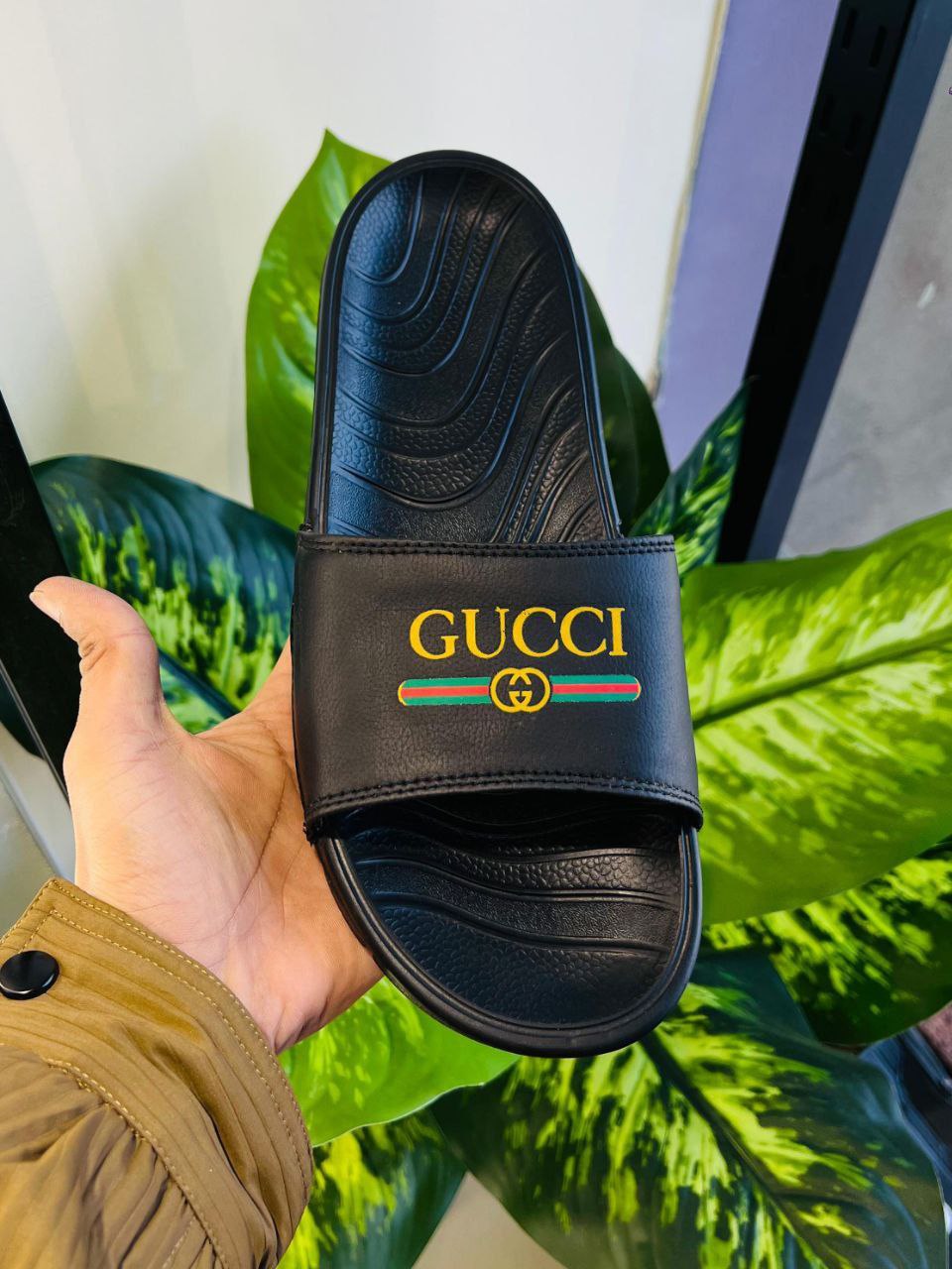 Gucci Black Daily Use Slides Slippers