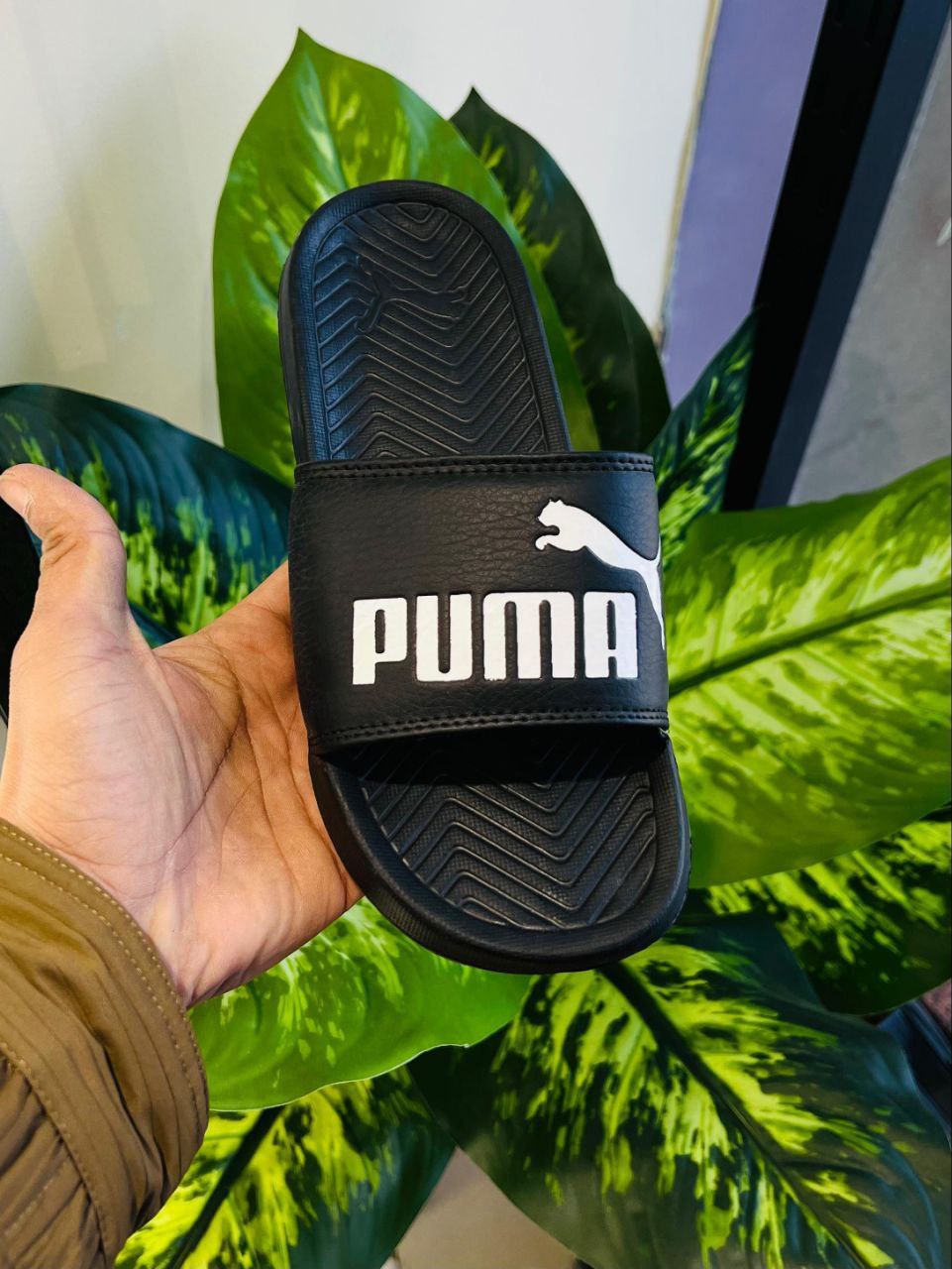 Puma Black Daily Use Slides Slippers