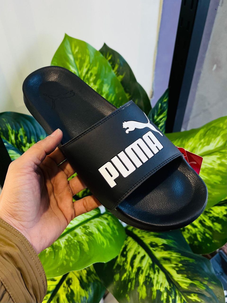 Puma Black Daily Use Slides Slippers