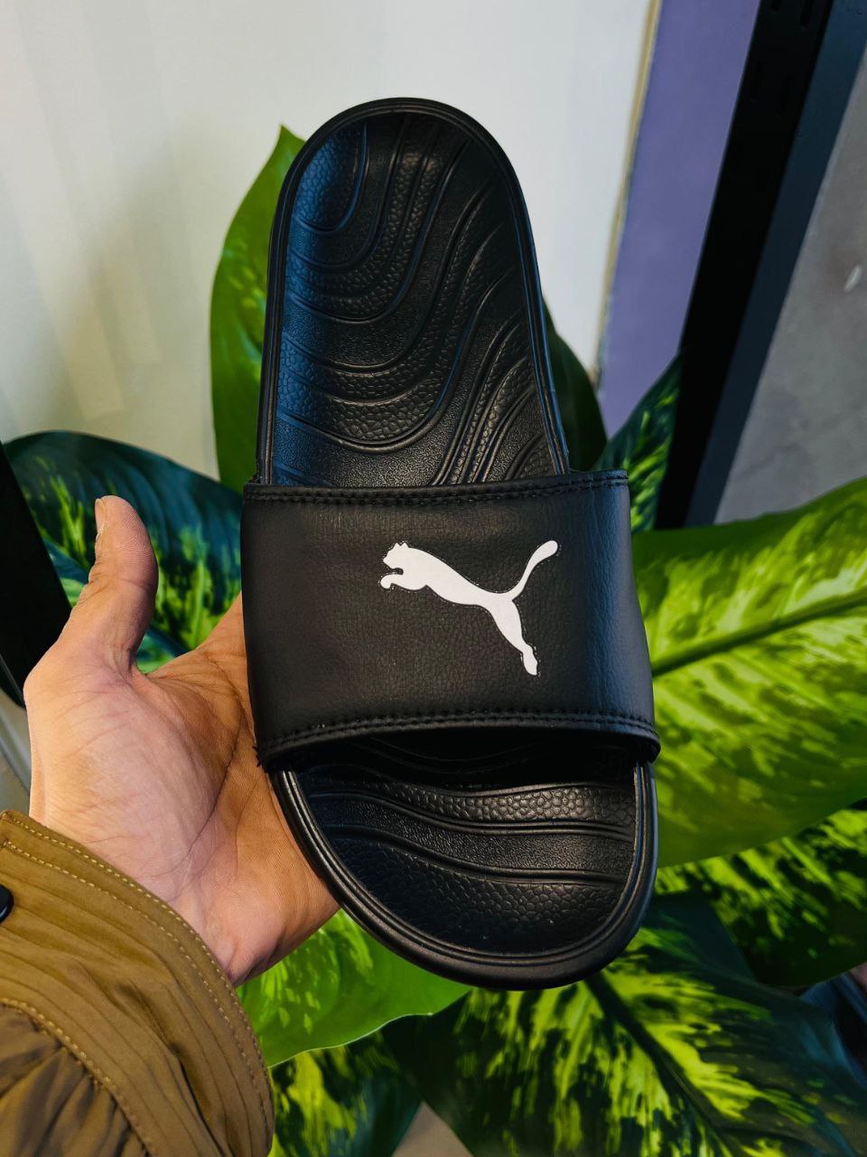 Puma Black Daily Use Slides Slippers
