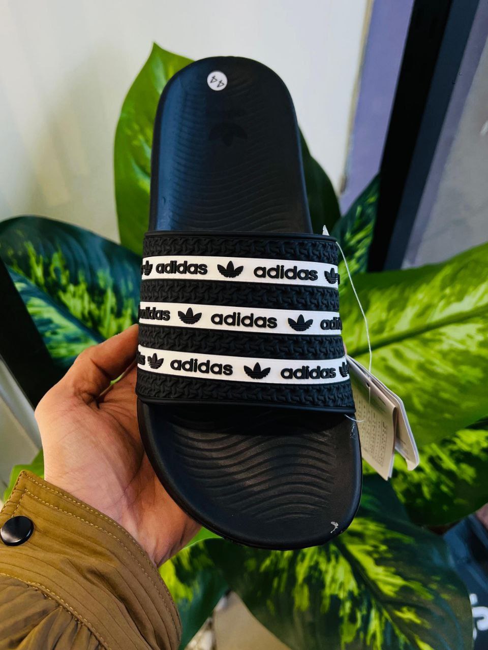 Adidas Daily Use Black Slides Slippers