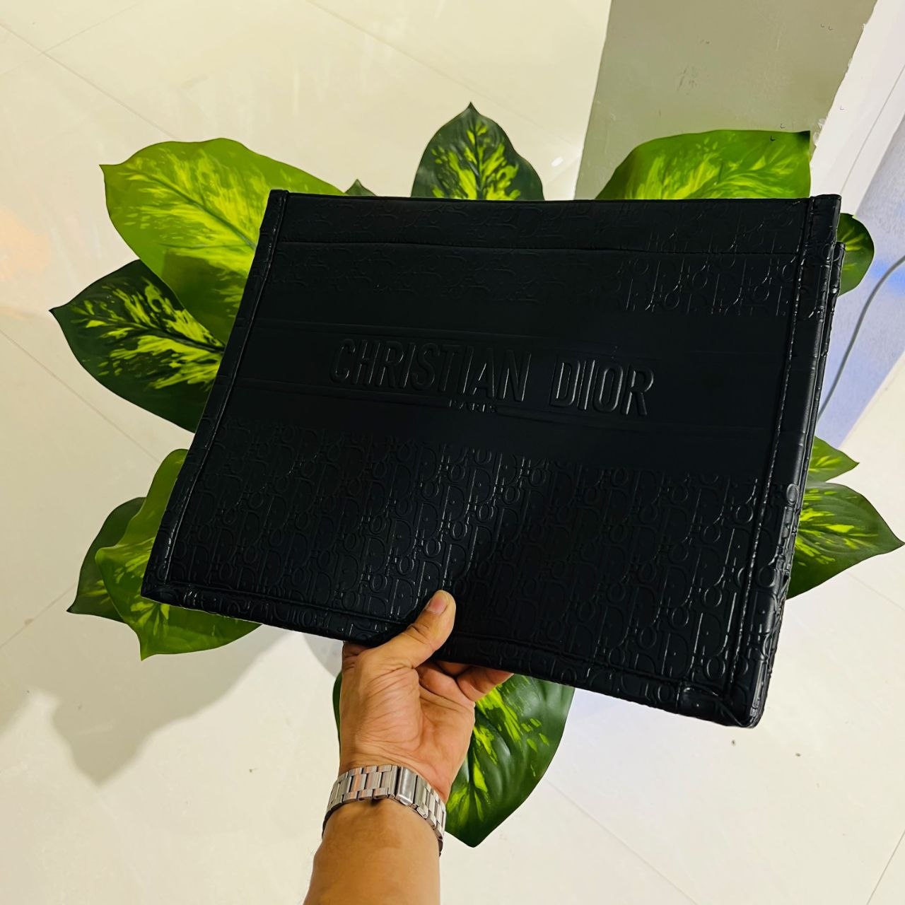 Dior Black Tote Bag