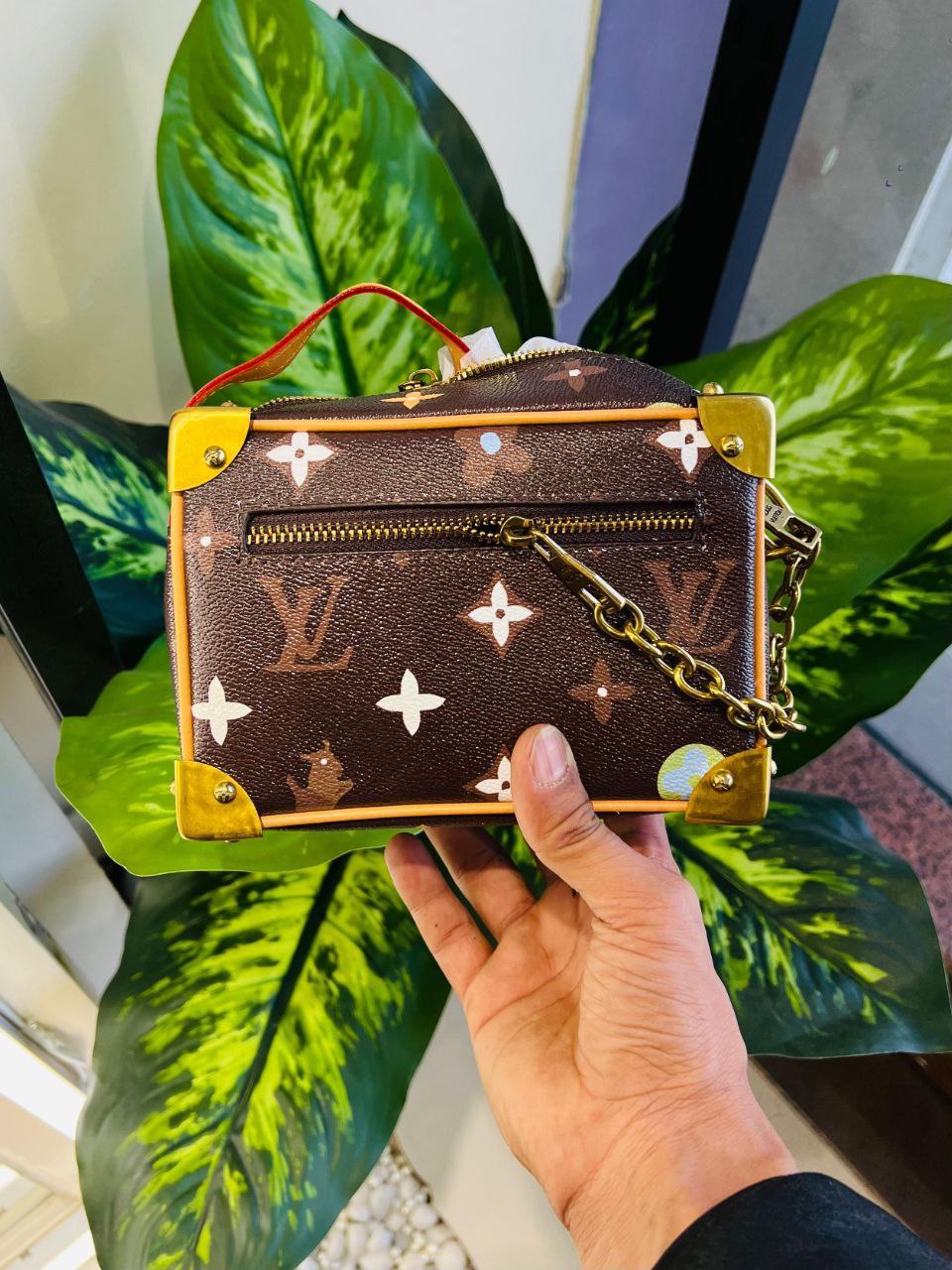 Louis Vuitton by Tyler, the Creator Mini Soft Trunk crafted in Monogram Craggy canvas Bag