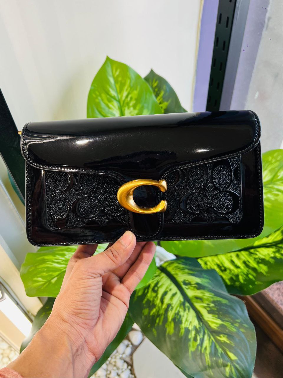 Coach Tabby Shoulder Bag 26 in signature patent leather