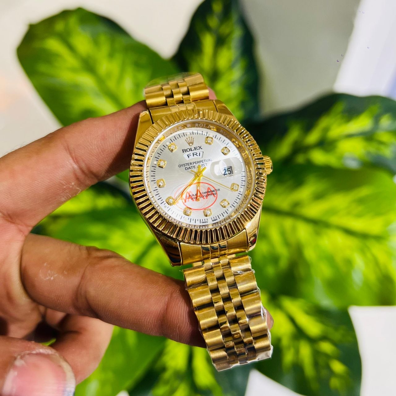 Rolex Oyster Perpetual Day-Date Golden watch