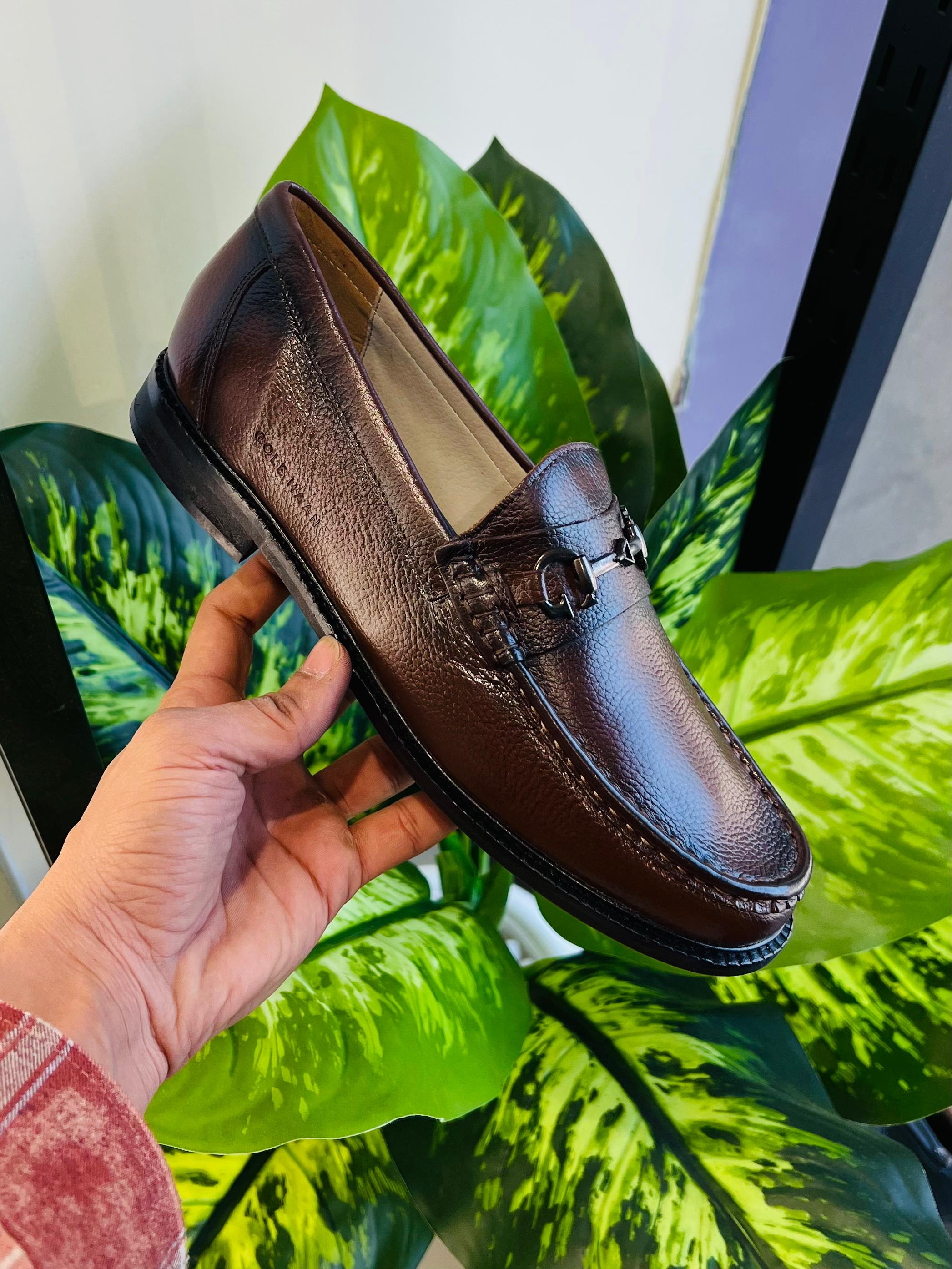 Formal belly cole haan brown