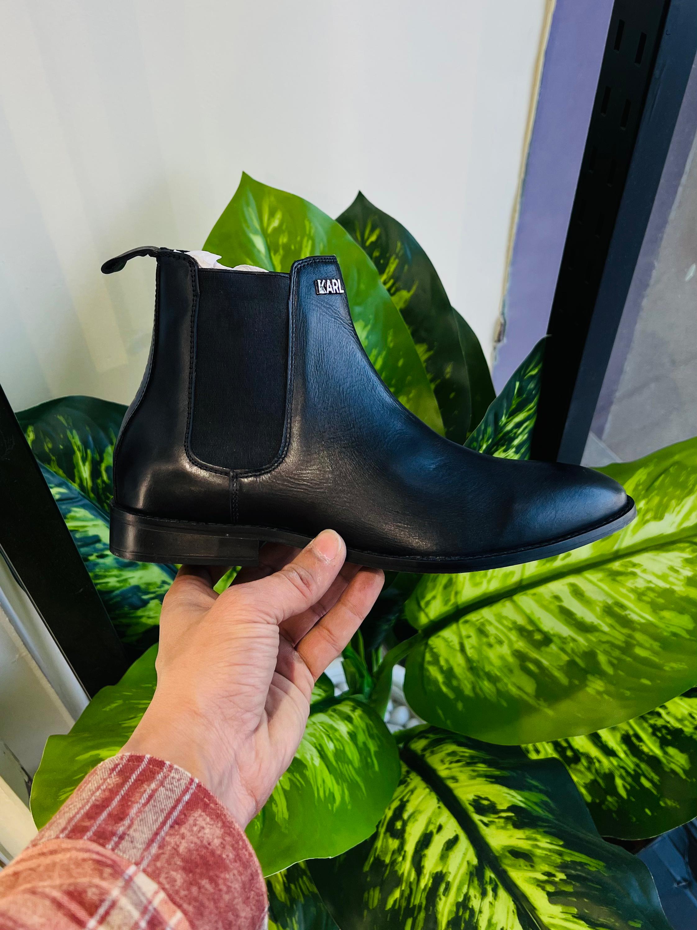 Formal chelsea karl lagerfeld woodsole red bottom