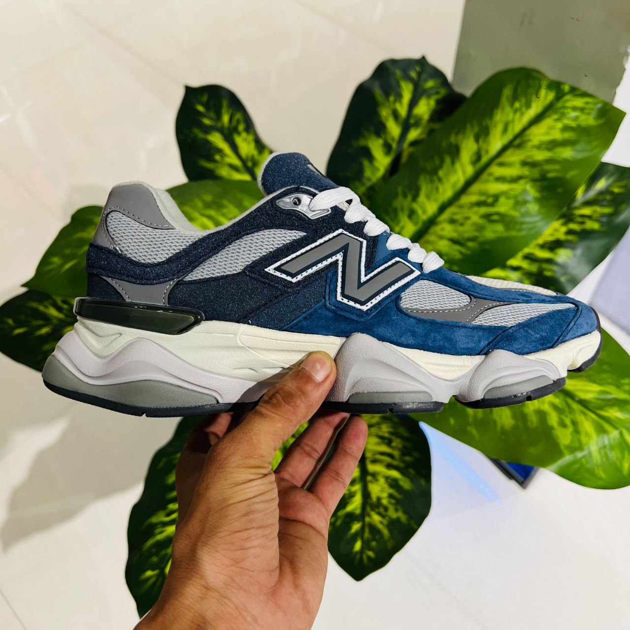Shoes new balance 9060 blue grey